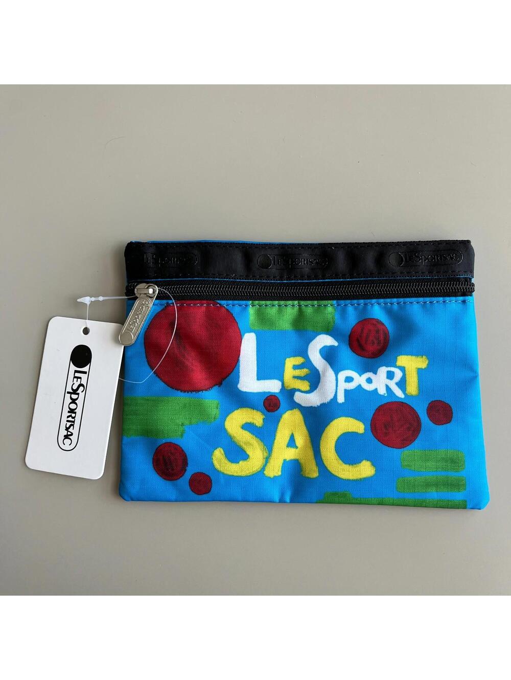 Lesportsac Gaku Artist Collab 1zipper Pouch NWT